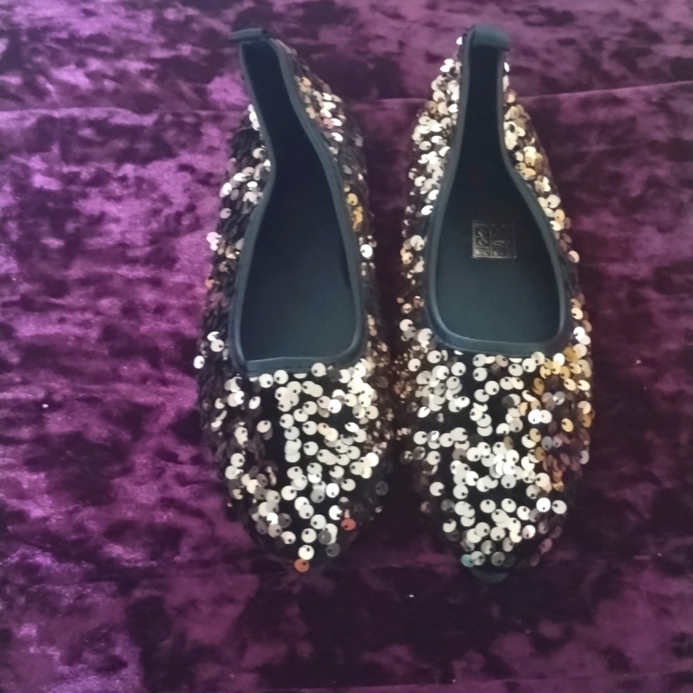 NWT Glitter Shoes